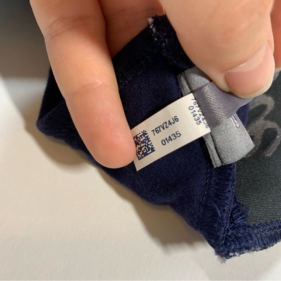 Med Aerie blue lace up front sports bra - Picture 10 of 13